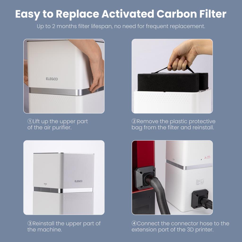 ELEGOO Mars Mate Hava Temizleyici