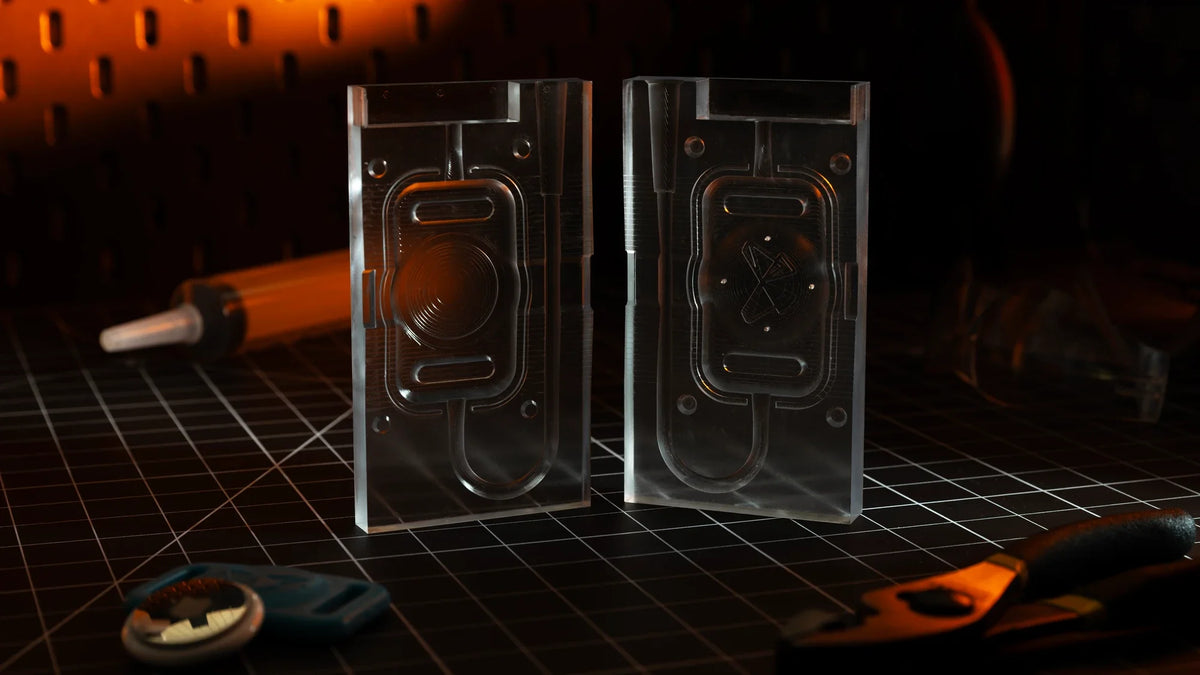 Formlabs Alpha Clear reçine ile basılmış parçalar
