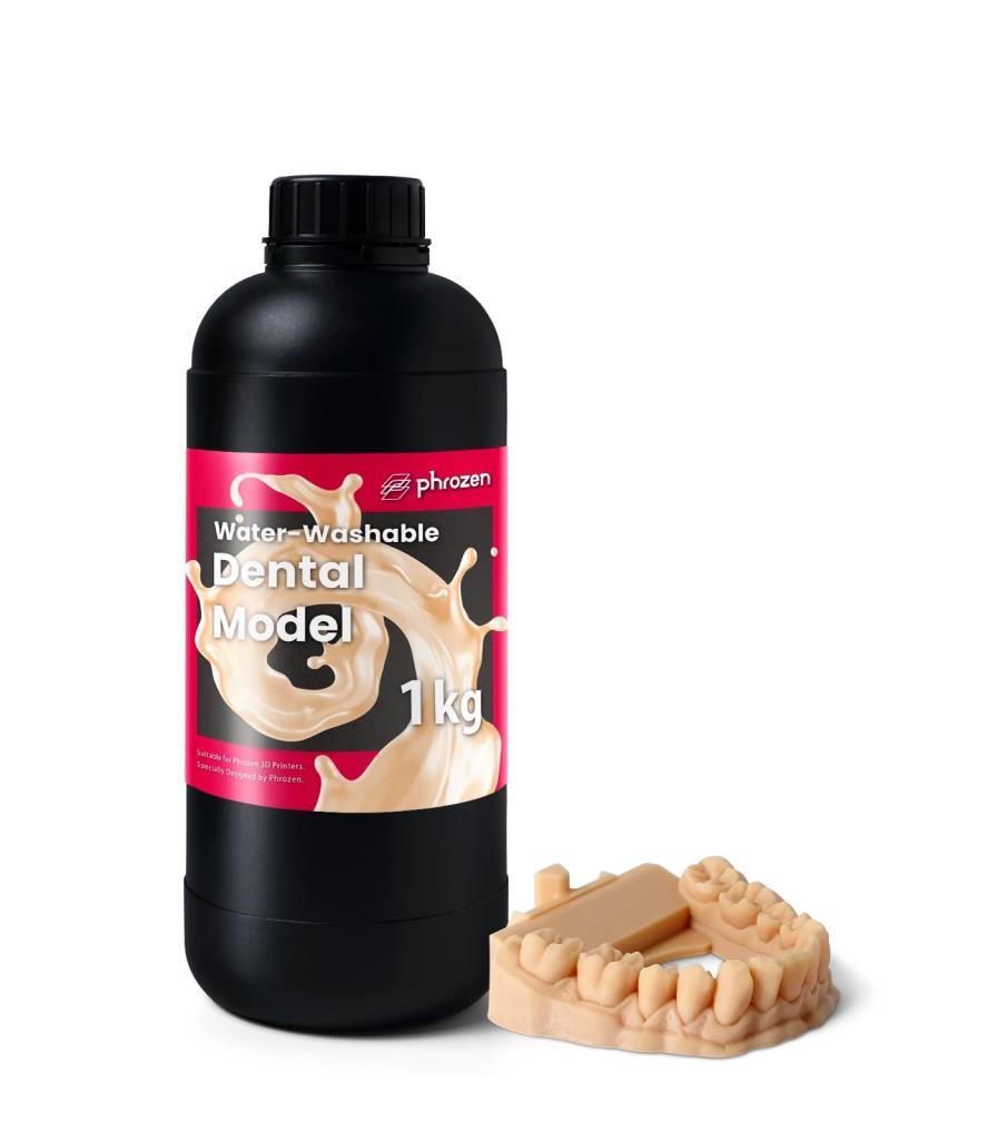 Phrozen Water-Washable Dental Model Reçinesi - Bej 1 Kg