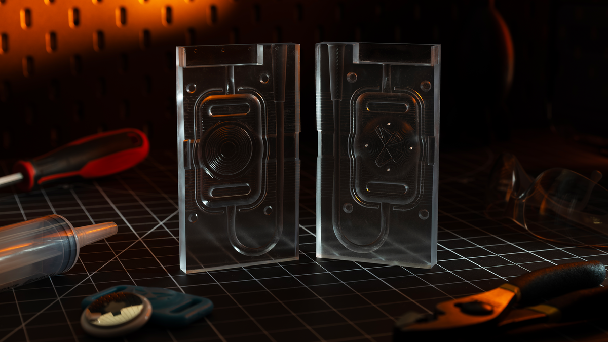 Formlabs Alpha Clear reçine ile basılmış parçalar
