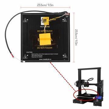Creality Heatbed Isıtıcı Tabla Ender 3, Ender 3 PRO