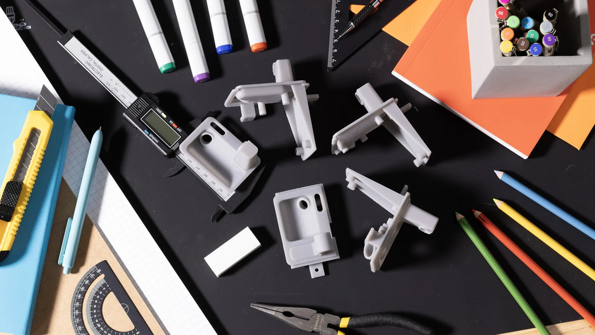 Formlabs Alpha Fast reçine ile basılmış parçalar